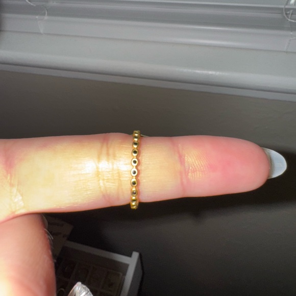 Freida Rothman Green Agate Ring - Picture 4 of 4